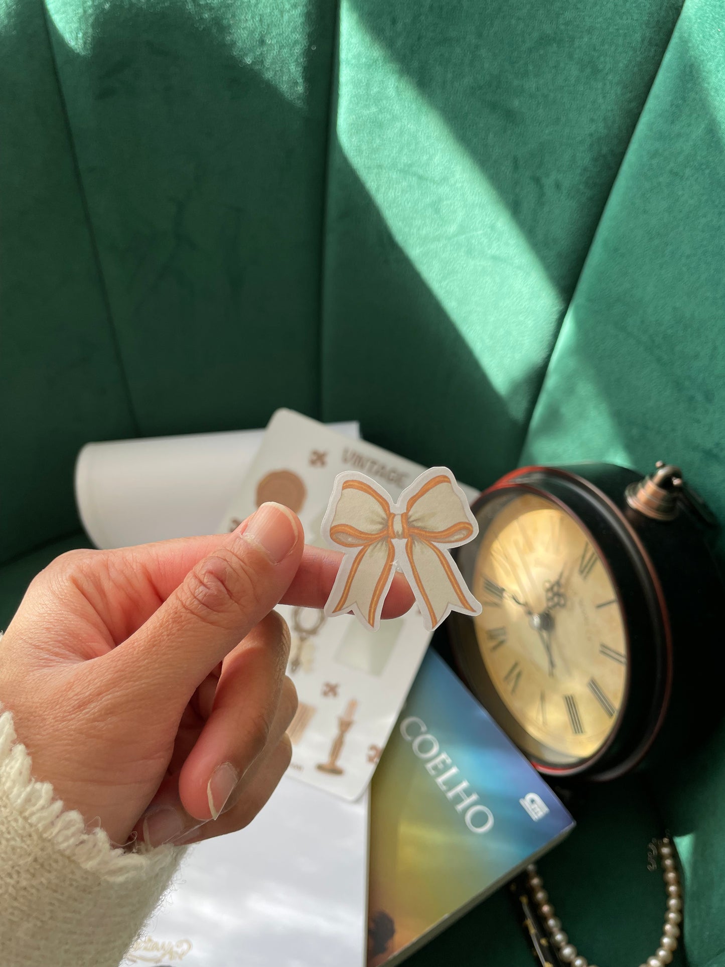 Vintage Sticker Sheet: Planner, Journal, Scrapbook